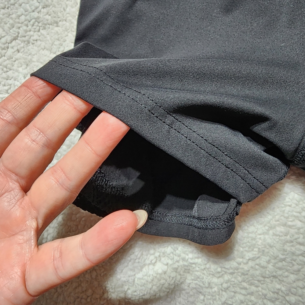 Fabletics Black Shorts with Side Lace - Picture 4 of 9